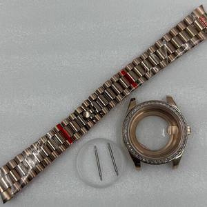 40mm stainless steel <b>case</b> and strap kit, with sapphire glass, for 31mm dial and <b>watch</b> - Product Image 5