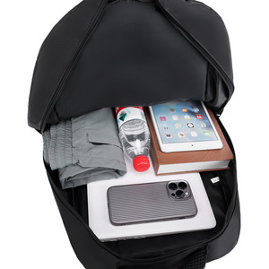 Men's <b>Backpack</b> Lightweight 36-55L Capacity Business Travel Commuting Laptop Bag Gray <b>Black</b> Blue Solid Color - Product Image 3