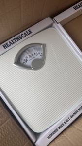 Neue 130kg Home Badezimmer Körper waage Mechanische Nadel Gesundheits waage mit Metall bindung Zeiger Zifferblatt Körper waage - Product Image 5