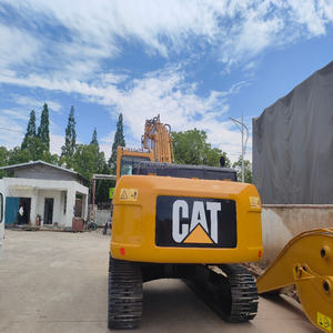 Excavadora Caterpillar 325C/325D/325B de 25 toneladas usada, motor de rodamiento de bomba de engranajes en buen estado, capacidad de cubo de 1,6 m³ 103KW - Product Image 5