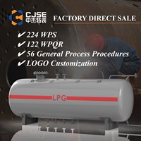 CJSE-Réservoir de stockage de gaz propane, 2.5 tonnes, 5000 litres, pour l'industrie