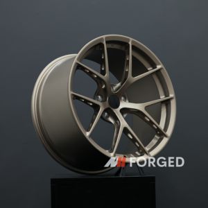 Maining <span class=keywords><strong>Forged</strong></span> Fi-R EVO Citrine Gold Finish <span class=keywords><strong>Forged</strong></span> roda Ultra ringan untuk Porsche 991 BMW F8X M4 G80 M3 roda - Product Image 4