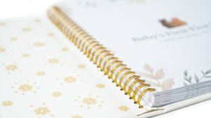 <span class=keywords><strong>Journal</strong></span> Prénatal avec Impression Personnalisée, Taille B5, Couverture en Papier pour Nouveau-Né, Album, Livre Cadeau Souvenir de Grossesse et de <span class=keywords><strong>Naissance</strong></span> - Product Image 3