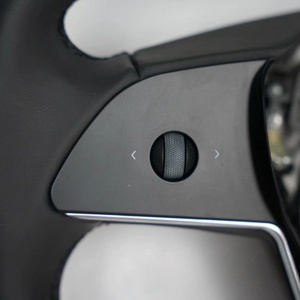 Prix usine Volant en cuir Tesla Volant hexagonal à fond plat Fit Tesla Modèle 3 Y de haute qualité - Product Image 3