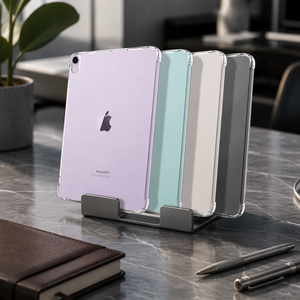 Silm Transparent Noir Souple TPU Silicone Tablette étui pour iPad Mini 7 Mini 6 Anti-jaunissement Antichoc Flexible Enfants Couvre - Product Image 6