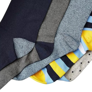 <span class=keywords><strong>Calcetines</strong></span> de tubo personalizados para hombre, de algodón transpirable, con logotipo bordado, antideslizantes, de moda otoñal. - Product Image 5