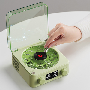 Écoutez le haut-parleur <span class=keywords><strong>de</strong></span> mer sans fil bluetooth enregistrement son lumière ambiante cadeau bureau horloge boîte à <span class=keywords><strong>musique</strong></span> cadeau créatif - Product Image 1