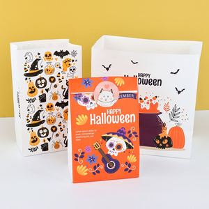 Wholesale Custom Printed Food Packaging Kraft Bread Grocery Square Bottom Greaseproof Takeaway Food <b>Paper</b> Bag - Product Image 3