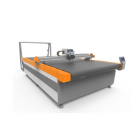 Mesa de Corte Textil CNC DAKE, Máquina de Corte Automática con Cuchilla Circular para Lona, Tela y Tejidos