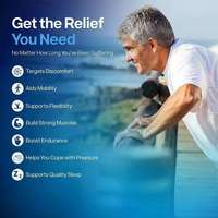 Capsules de soutien nerveux OEM, formule de soutien pour la neuropathie, marque privée, supplément de bien-être quotidien, complexe de vitamines B, 120 comprimés