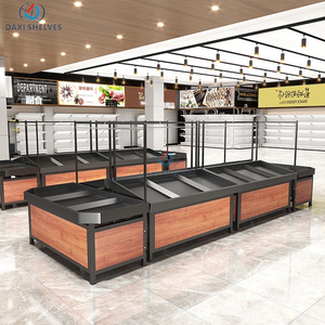 Étagère de présentation de légumes avec de grands paniers pour magasin, présentoir de fruits et légumes, rayonnages pour fruits et légumes - Product Image 6