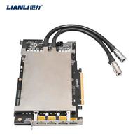 Kit de refroidissement liquide pour GPU en cuivre haute pureté avec tuyaux et raccords rapides pour l'installation de serveurs