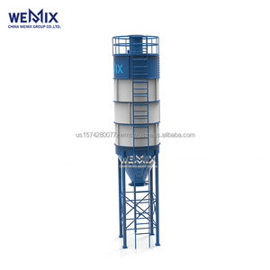 Silo de cemento tipo panel de 60 T Silo de cemento de 60 toneladas Tanque de cemento ensamblado Silo de montaje rápido - Product Image 1