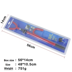 Bloqueo Antirrobo Retráctil en Forma de U para Volante, Bloqueo de Seguridad para Autodefensa con 3 Llaves, Dispositivo de Seguridad Transfronterizo - Product Image 5