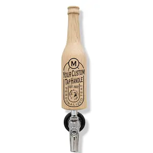 Personalizzato su misura può bottiglia a forma di bottiglia di resina di birra manici del rubinetto maniglia per auto più venduti 2024