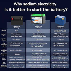 <span class=keywords><strong>Batterie</strong></span> au sodium-ion YTX4A-Na <span class=keywords><strong>12V4AH</strong></span> Alternative au plomb-acide, faible autodécharge, installation facile - Product Image 5