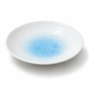 จานเซรามิกเคลือบสีขาวขัดเงาแบบรักษ์โลกสำหรับร้านอาหาร - Product Image 1