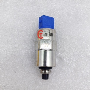 Pièces de machines de construction : Électrovanne d'arrêt de carburant 1766219 176-6219 12V - Product Image 4