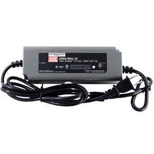 Mean Well Owa-90u-12 90w <b>Dc</b> Power <b>Adapter</b> 12v 7.5a Ip67 Us Plug For Home Appliances And It Devices - Product Image 1