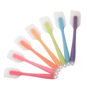 Wholesale <b>Silicone</b> Scraper Kitchen Accessories Heat Resistant <b>Baking</b> Tools Kitchen <b>Silicone</b> Spatulas - Product Image 1