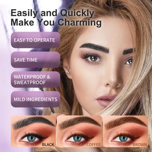 Kit de coloration des cils et des sourcils noir 7 ml, kit de coloration des cils et des sourcils, ensemble de coloration des sourcils avec des résultats naturels et fournis - Product Image 2