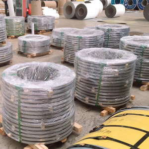 Bobina Ss laminada en frío de alto estándar 201 304 Tira de acero inoxidable Acabado de espejo Ba - Product Image 3