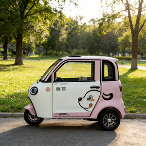Triciclo Elettrico Economico 60V Tipo Chiuso a 3 Ruote per Trasporto Passeggeri e Mini <span class=keywords><strong>Auto</strong></span> per Adulti - Product Image 4