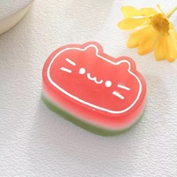 Semi-cooked Cheese cat Squishy Sea Salt Same Style Xiaohongshu Super Fun Stress-relieving Toy High-value Gift Wholesale
