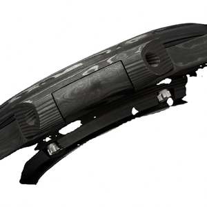 Meilleure Vente Montre Classique Élégante en Fibre de Carbone Texturée Camouflage Cadran Noir Élégant Date Automatique Étanche Montre-Bracelet de Luxe - Product Image 4