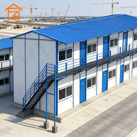 Dortoir préfabriqué de type K pour chantier, à assemblage flexible, léger et facilement déplaçable