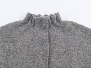 TAOP & ZA 2025秋新ファッションカジュアルスタンド襟長袖ニットパイロットジャケットコート9598170 9598169 - Product Image 3