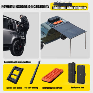 Barre de toit en alliage d'aluminium de haute qualité adaptée à Haval H9; Accessoires de charge élevée Haval <span class=keywords><strong>Mastodon</strong></span>. - Product Image 4