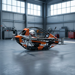 Aeronave eVTOL de un solo asiento, aeronave eléctrica de despegue y aterrizaje vertical, aeronave tripulada personal para vuelos a baja altitud - Product Image 2