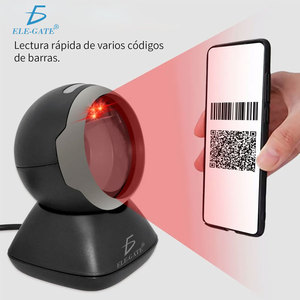 เครื่องสแกนบาร์โค้ด Ele-Gate 1D 2D แบบตั้งโต๊ะ รองรับ QR Code เชื่อมต่อผ่าน USB สแกนเร็ว - Product Image 4