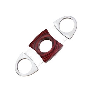 ที่ตัดซิการ์แบบพกพา รุ่นคลาสสิก ใบมีดคู่ โลหะคุณภาพสูง ทนทาน เป็นมิตรกับสิ่งแวดล้อม ของขวัญสั่งทำได้  สินค้ามาใหม่ จำนวนมาก - Product Image 5