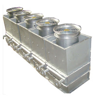 Bobine à ailettes composite aluminium-acier, conception compacte pour un gain de place, idéale pour l'équipement d'atelier de séchage des fibres de lin
