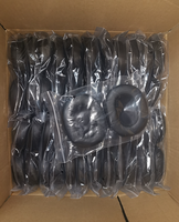 Pengiriman cepat Headset Gaming pengganti earpad asli untuk Headphone Kingston Protein kulit PU bantal penutup untuk HyperX