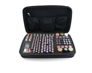 Sıcak satış su geçirmez pil depolama organizatör vaka büyük pil test cihazı kutu pil organizatör Eva patlamaya dayanıklı güvenli durumda - Product Image 1