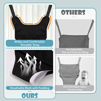 Ensemble de sauteurs de porte pour bébé avec pince de fixation métallique et sangle réglable pour nourrissons et tout-petits de 6 à 24 mois