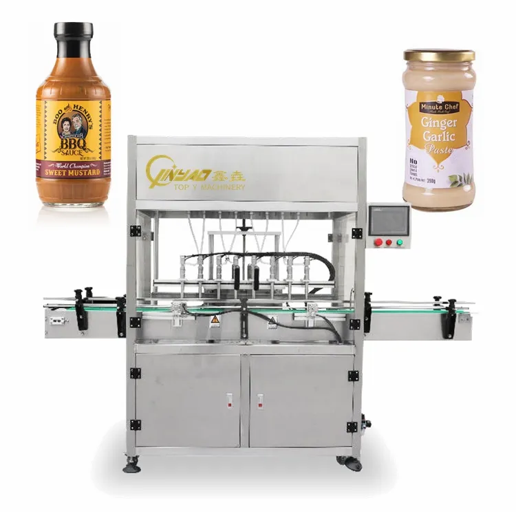 Machine de remplissage scellage rotative automatique pour beurre d'arachide yaourt gelée plastique trempage sauce tasse