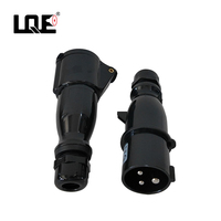 Connecteur mâle-femelle étanche IP65 3 pôles 16A |   Prise de courant AC 110V avec garantie d'un an pour les éclairages Fresnel et les éclairages de scène