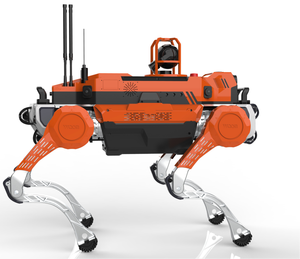 Robot quadrupède intelligent de sécurité extérieur IP65 avec reconnaissance IA et LiDAR 3D pour la patrouille périmétrique - Product Image 2