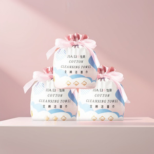 Serviette nettoyante en coton Jia Li 20x20cm, trois couches, pur coton, utilisation sèche et humide, lingettes pour le visage pour bébé et salon de beauté - Product Image 4