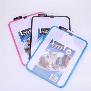 Pizarra Blanca Pequeña Estándar con Marco de Plástico de 3 mm, Mini Tamaño para Estudiantes Escolares, Venta al por Mayor OEM - Product Image 1