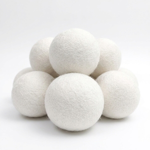 Palline <span class=keywords><strong>per</strong></span> Asciugatrice in <span class=keywords><strong>Lana</strong></span> 100% Organica della Nuova Zelanda, Personalizzabili OEM/ODM, <span class=keywords><strong>Ammorbidente</strong></span> Naturale <span class=keywords><strong>per</strong></span> Bucato e Palline <span class=keywords><strong>per</strong></span> Asciugatrice in Bulk - Product Image 1