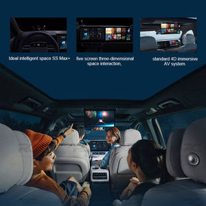 Cina Auto <span class=keywords><strong>Li</strong></span> L9 Auto ibrida guida a sinistra 4WD cambio manuale elettrico a lungo raggio sedili in pelle scuro tetto interno in metallo - Product Image 5