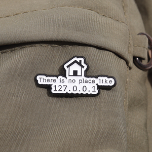 Vui Lập Trình Men Pins Tùy Chỉnh 127.0.0.1 Home Mạng Trâm Cài Ve Áo Phù Hiệu <span class=keywords><strong>Geek</strong></span> Đồ Trang Sức Quà Tặng Bán Buôn - Product Image 4
