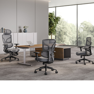 Chaise <span class=keywords><strong>de</strong></span> <span class=keywords><strong>bureau</strong></span> ergonomique <span class=keywords><strong>de</strong></span> luxe avec soutien lombaire, inclinable, personnalisable, en maille, pivotante, pour le gaming et le travail, chaise <span class=keywords><strong>de</strong></span> direction - Product Image 6
