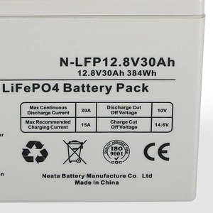 Солнечные батареи LiFePO4, 30 А · ч, 12 Вольт, литий-железо-фосфатная батарея глубокого цикла для освещения и кемпинга на открытом воздухе - Product Image 4