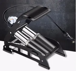 ROUE Nouveau Design Mini Gonfleur Haute Pression Vélo Vélo <span class=keywords><strong>Pied</strong></span> <span class=keywords><strong>Pompe</strong></span> À Air Jauge De Pression Des Pneus Pliable <span class=keywords><strong>Pompe</strong></span> De Sol En Plastique - Product Image 4